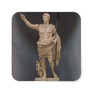 Augustus of Prima Porta, c.20 BC (marble) Stickers
