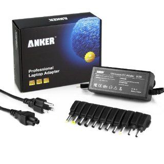 Anker Multi function 90W Universal AC Charger for Most Laptops; Compatible for Dell 14R 15R 17R 1501 1520 1525 1545 1720 6000 6400 E1505 E6400 Inspiron Latitude XPS Vostro; HP/Compaq 510 DM1 DM4 DV2000 DV4 DV4000 DV5 DV6 DV6000 DV6T G4 G6 G60 G62 G7 G72 P