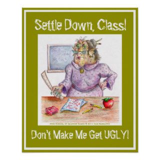 Settle Down, Class! Poster