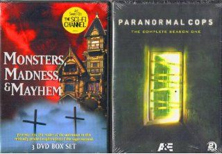 Monsters, Madness & Mayhem : The Sci Fi Channel 3 Disc Box Set : The Devil , Witches , Creatures , Superstitions , The History Of Halloween , Paranormal Cops Complete Season One 2 disc Set : Combined Total 5 Discs   492 Minutes: Movies & TV