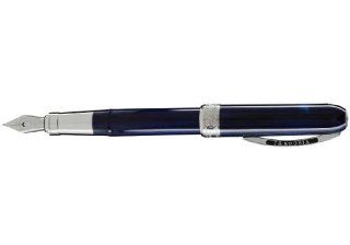 Visconti Rembrandt Fountain Pen   Blue, Medium Nib 482.89M : Office Products