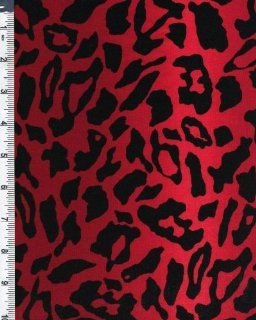 Stretch Rayon Jersey Knit Leopard Ombre Print Fabric By The Yard, Grey Black 485