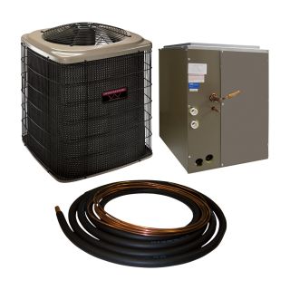 Hamilton Home Products Sweat-Fit Heat Pump System — 3.5-Ton Capacity, 21in. Coil, 42,000/39,500 BTU, Model# 4RHP42S21-30  Air Conditioners