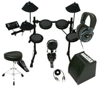 DD 502mkII Digital Drum Set w/ AP 30 Amp, Stool & Headphones: Musical Instruments
