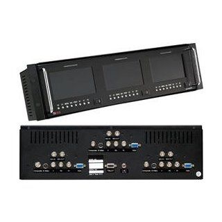 Triple 5In; High Definition Universal Lcd Monitor With Audio In A Rackmount Frame, Tv One Lm 503Hda: Electronics