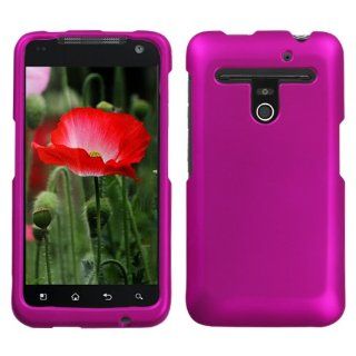 Titanium Solid Hot Pink Phone Protector Faceplate Cover For LG Esteem, VS910(Revolution): Cell Phones & Accessories