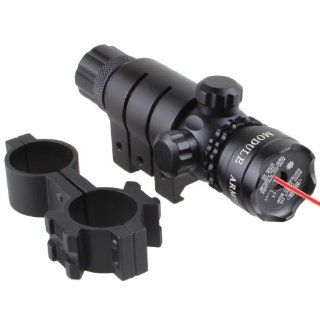 VERY100 Red Dot Laser Sight Outside Adjusted Rifle Scope w/ 2 Mount Special Head : Airsoft Gun Lasers : Sports & Outdoors