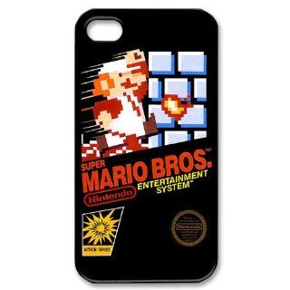 Super Mario Bros NES Iphone 5 Hard Plastic Case Cover (Black): Cell Phones & Accessories