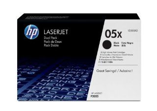 HP CE505XD Laserjet 05X Dual Pack Cartridge   Retail Packaging   Black: Electronics