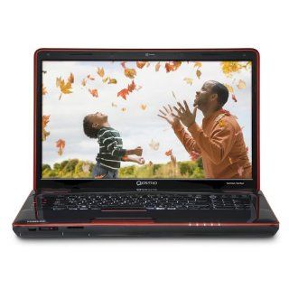 Toshiba Qosmio X505 Q850 18.4 Inch Gaming Black/Red Laptop   3 Hours 40 Minutes of Battery Life (Windows 7 Home Premium) : Laptop Computers : Computers & Accessories