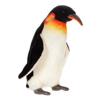 Hansa 14.6" Emperor Penguin Plush: Toys & Games
