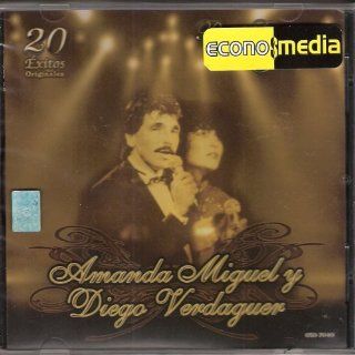 Diego Verdaguer Y Amanda Miguel: 20 Exitos: Music