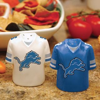 Detroit Lions NFL Ceramic Salt and Pepper Shakers