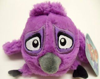 Angry Birds 6" Plush Purple Caged Bird Doll: Toys & Games
