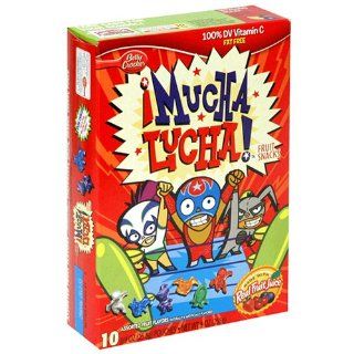 General Mills Fruit Shapes Fruit Snacks, Mucha Lucha, 9 Ounce Boxes (Pack of 10) : Gummy Candy : Grocery & Gourmet Food