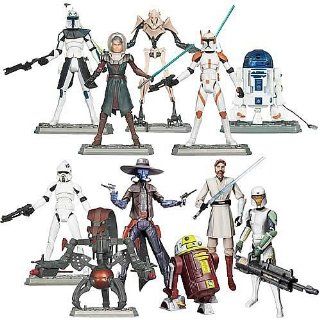 Star Wars Clone Wars Action Figures Wave 7: Toys & Games