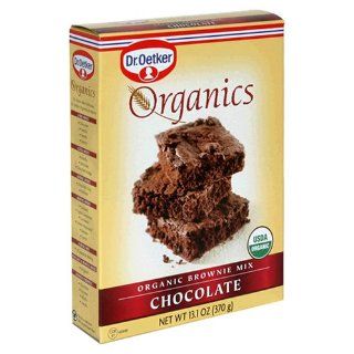 Dr. Oetker Organic Chocolate Brownie Mix, 13.1 Ounce Unit (Pack of 4) : Grocery & Gourmet Food