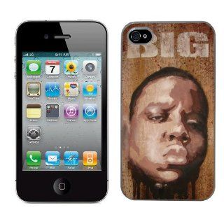 Notorious Big B.i.g Biggie Case Fits Iphone 4 & 4s Cover Hard Protective Skin 1 for Apple I Phone: Cell Phones & Accessories