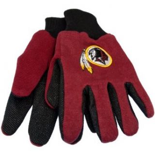 Washington Redskins   Mens Washington Redskins   Logo Utility Gloves Maroon: Clothing