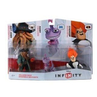 TAKE TWO Disney Infinity Figure 3 Pack   Villain Includes: Randy, Davy Jones, Syndrome. / 1108790000000 /: Computers & Accessories