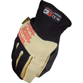 Mechanix Wear Armorcore CR+5 Utility Glove — Black/Tan, Medium, Model# CFF-505  Mechanical   Shop Gloves