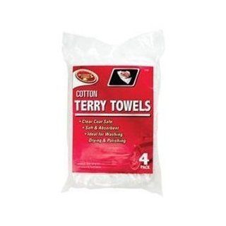 Detailer's Choice 3 527 14" x 17" Terry Towel, (Pack of 4): Automotive