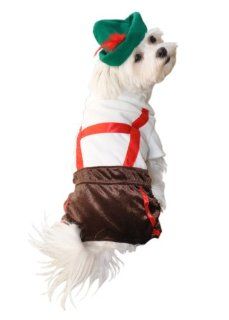 Anit Accessories Lederhosen Dog Costume, 8 Inch : Pet Costumes : Pet Supplies