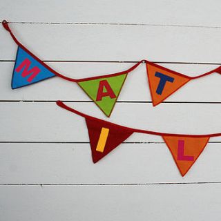 child's bunting by minna's room
