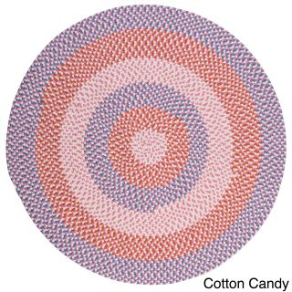 Cake Walk Cotton Candy Multi Area Rug (8 Round)