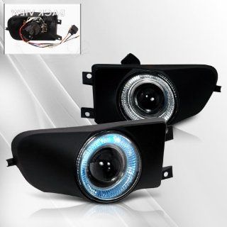 BMW 528i 540i M5 (E39) 97 98 99 00 Halo Projector Fog Lights ~ pair set (Black): Automotive