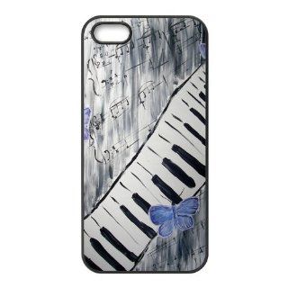 Personalized Piano Keys Hard Case for Apple iphone 5/5s case AA891 Cell Phones & Accessories