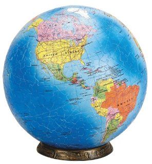 Esphera 360 9" 540 Pieces World Globe: Political Map by Mega Brands: Toys & Games