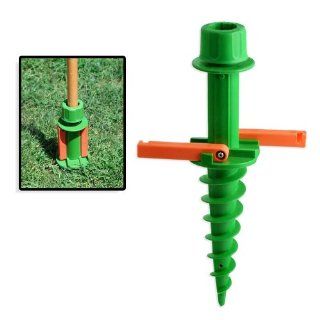 Quick & Easy In Ground Umbrella Stand Pole Holder   Tiki Torches, Canopy  Patio Umbrella Bases  Patio, Lawn & Garden