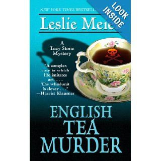 English Tea Murder (Thorndike Press Large Print Mystery Series): Leslie Meier: 9781410440099: Books