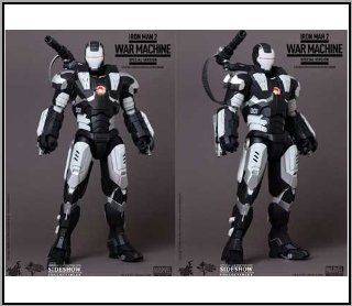 Hot Toys Iron Man 2 War Machine Special Edition Same As Milk Ver. 12" Figure: Toys & Games