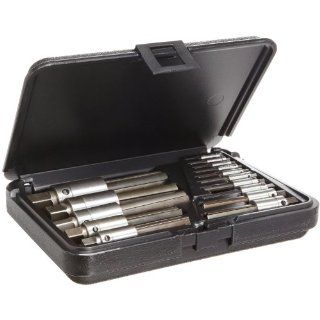 Walton 18015 3 15 Piece 3 Flute Tap Extractor Set With Square Shank: Threading Tap Extractors: Industrial & Scientific
