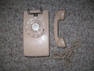 1966 Model 554 Vintage Wall Telephone   RARE COLORS Select Color: Orange   Corded Telephones