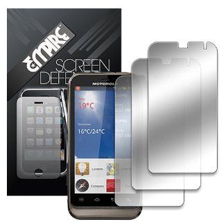 3 Pack Mirror Screen Protector for Motorola Defy XT XT556 XT557 XT557D: Cell Phones & Accessories