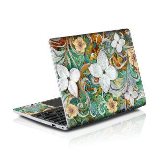Sangria Flora Design Protective Decal Skin Sticker (High Gloss Coating) for Samsung Series 5 550 Chromebook 12.1 inch XE550C22 H01US (released May 2012): Computers & Accessories