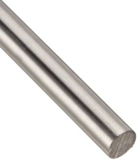 303 Stainless Steel Round Rod, Unpolished (Mill) Finish, AMS 5640/ASTM A582/AMS QQ S 764, 0.125" Diameter, 72" Length: Stainless Steel Metal Raw Materials: Industrial & Scientific