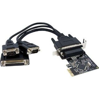 StarTech 2S1P PCI Express Serial Parallel Combo Card with Breakout Cable (PEX2S1P552B): Electronics