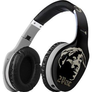Section8 RBP7523 Tupac Shakur Pro Series Signature Edition Headphones   Black/Gray: Electronics
