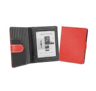 Cover Up Kobo Mini (5 inch) eReader Cover Case With Auto Sleep / Wake Function (Book Style)   (Red): Computers & Accessories