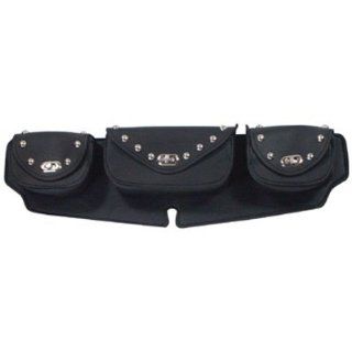 Bkrider Studded 3 Pocket Fairing Pouch 22 Long for Harley (07307): Automotive
