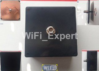 WIFI EXPERT   WiFi Antenna BiQuad MACH2 V.2 Dish Wireless Booster Long Range GET FREE INTERNET: Computers & Accessories