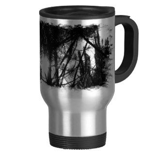 Pine Trees Sunshine Thermal Mug