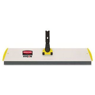 Rubbermaid Commercial Microfiber Quick Connect Frame, Squeegee, 24 Inch Width x 4 1/2 Depth, Aluminum, Yellow (Q570): Industrial & Scientific
