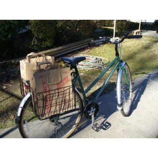 Wald 582 Rear Folding Bicycle Basket (12.75 x 7.25 x 8.5, Black) : Bike Baskets : Sports & Outdoors