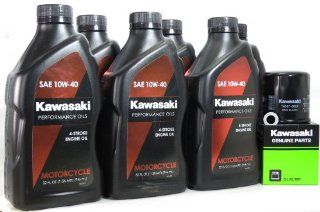 2011 Kawasaki VULCAN 1700 VAQUERO Oil Change Kit: Automotive