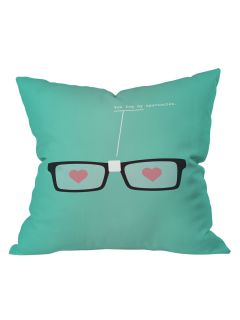 Nicole Martinez Spectacles Throw Pillow by DENY Designs